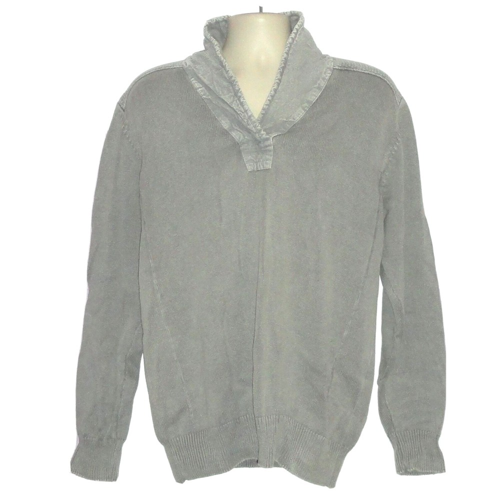 BKE Standard Fit Men's V-Neck Long Sleeve Pullover Sweater Size: XL PLEASE READ